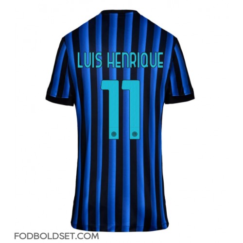 Inter Milan Luis Henrique #11 Hjemmebanetrøje Dame 2025-26 Kortærmet